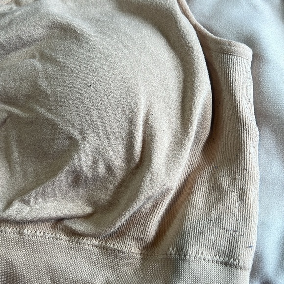 Women's Size XXL Jockey Beige Nylon/Spandex Sleep Bra / Lounge Bra Size XXL - Picture 3 of 7